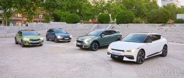 Kia con su amplia gama de vehículos eléctricos 1