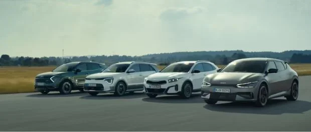 Kia con su amplia gama de vehículos eléctricos
