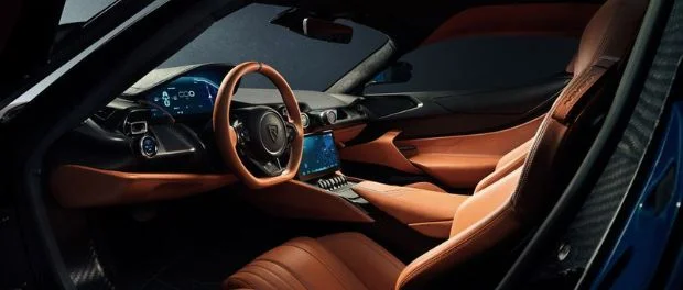 Rimac Nevera de 2023 interior