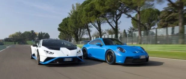 Porsche 911 GT3 vs Lamborghini Huracán
